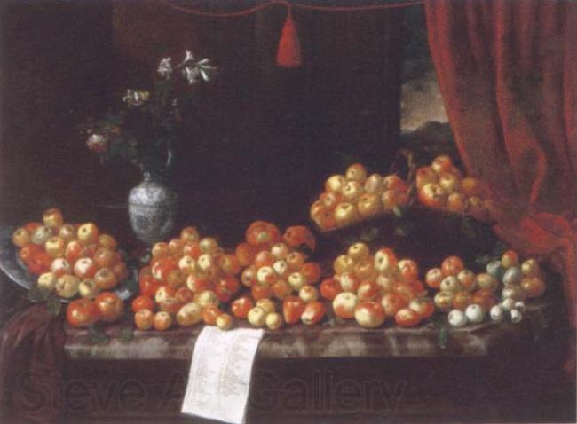 Bartolomeo Bimbi Apple Spain oil painting art